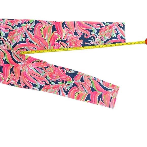 Lilly Pulitzer 12816 Kelly Textured Skinny Ankle Pant Women Size 2 Brigh… - Picture 7 of 8